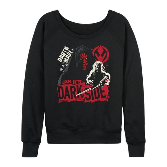 Star Wars - Darth Maul Zine - Women's French Terry Pullover Sweatshirt