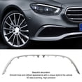 thumbnail image 4 of 2pcs Front Lower Bumper Fog Grille Molding Trims For  E Class W213 Exclusive Line 2021-2023, 4 of 8