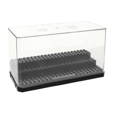 BESTSKY Display Case Improve Coordination Display Case for Lego Intricate Blocks Minifigure Display Case for Lego Break Limits