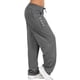 thumbnail image 5 of Pantalones Pantalones deportivos sueltos Pantalones de chándal casuales de pierna recta para mujer, Gris oscuro, 5XL seitruly AP002164-16, 5 of 7
