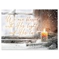 thumbnail image 1 of Current Let Your Heart Be Light Christmas Greeting Cards Set - Set of 18 Large 5 x 7-Inch Folded Cards, Themed Religious Holiday Card Value Pack, Envelopes Included, 1 of 5