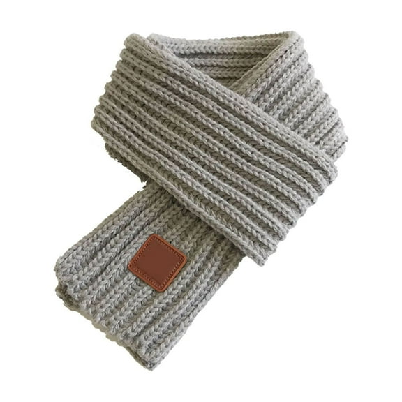 Scarf Kids Winter Warm Knit Scarves Warm Neck Warmer For Toddlers Boys Girls Shawl Wraps For Women