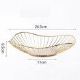 thumbnail image 1 of Panier de Drainage en Fer Moderne pour Fruits, Bol de Rangement, Plateau de Présentation pour Collations à Domicile, 1 of 3
