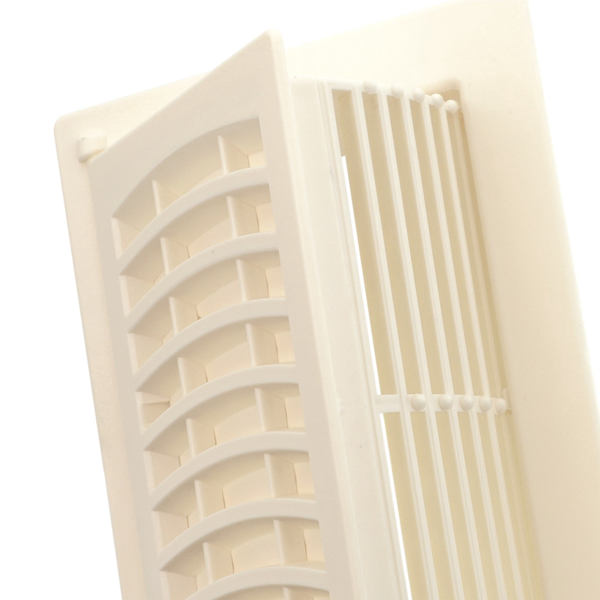 Imperial RG3055 Almond Plastic Pop Up Floor Register - 4inch x 10inch Duct Opening