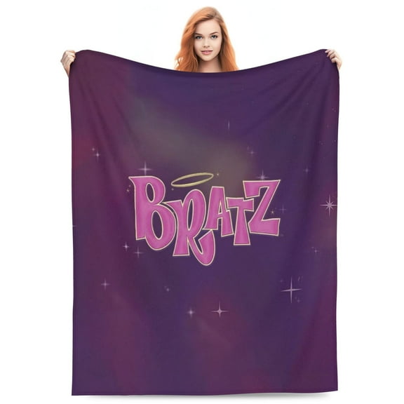 Brat-z Blankets Lightweight Throw Blanket Soft Fleece Blanket Birthday Sofa Bedding Blanket For All Season 40"x30"