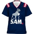 thumbnail image 1 of ProSphere Women's Samford University Goal Line Football Fan Jersey, 1 of 7