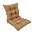 thumbnail image 6 of CJC Outdoor Chair Cushions Waterproof Tufted Wicker Chair Cushion for Patio Furniture Indoor Rocking Chair Pad, Light Brown, 6 of 7