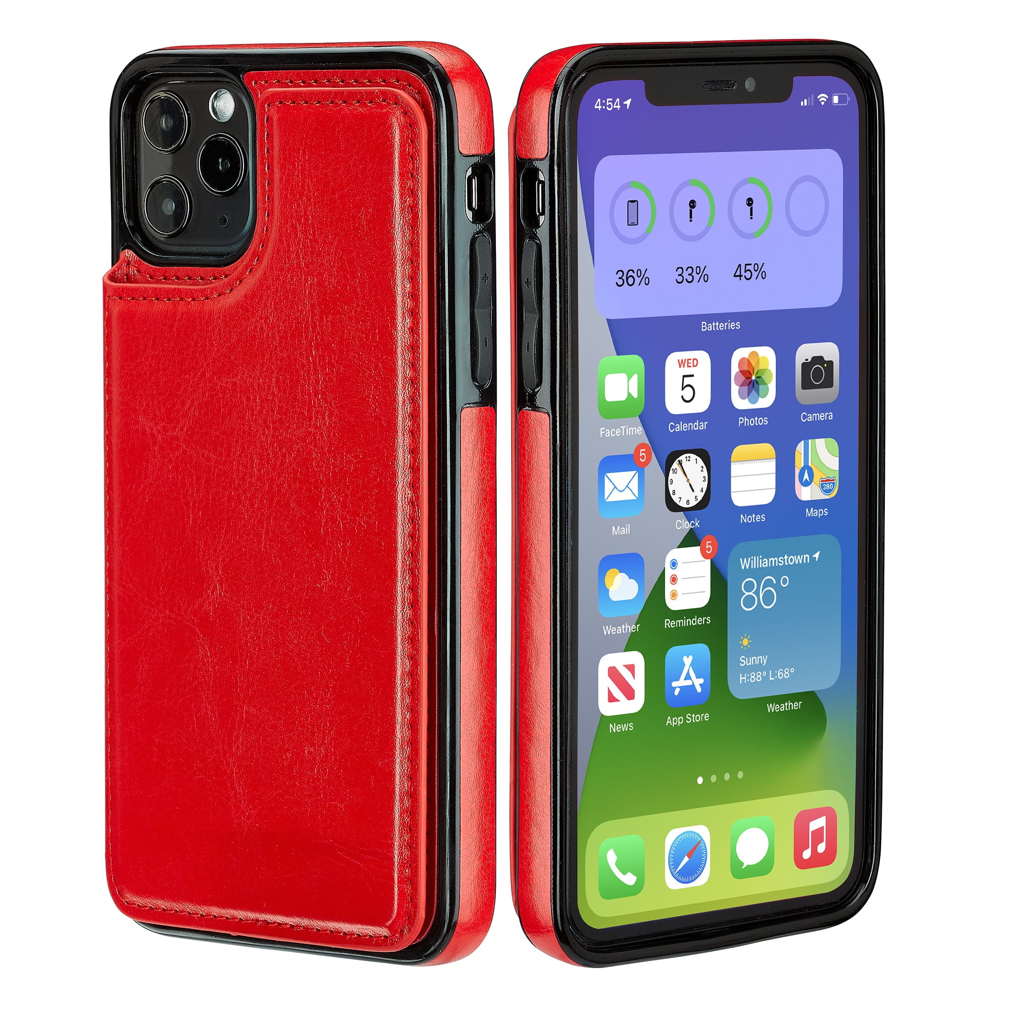 STech Case for Apple iPhone 11 Case 6.1 Wallet Card Photo