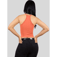 thumbnail image 3 of Blusas Mujer Casual Camiseta Dama Blusa Crop Top Strec UNITALLA, 3 of 5