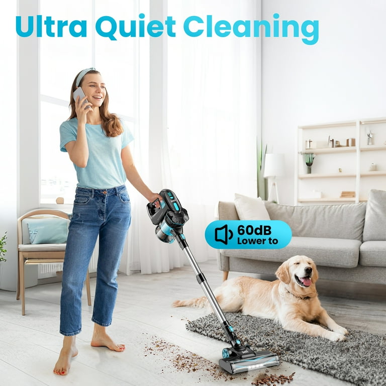 INSE Cordless Vacuum Cleaners 6 in 1 Lightweight Stick Vacuum for Hardwood Floor Carpet Pet Hair V770