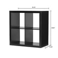 thumbnail image 3 of Better Homes & Gardens 4-Cube Square Storage Organizer, Multiple Finishes, 3 of 7