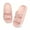 Pink, variant on Double Buckle Adjustable Slides Sandals for Women and Men Casual Pillow Slippers for Women EVA Flat Slides Sandals