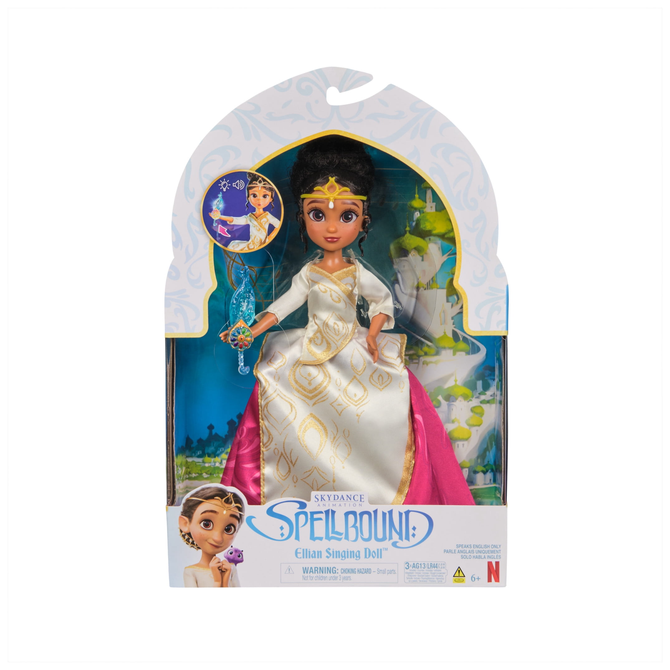 Spellbound Singing Ellian 9.5-inch Fashion Doll with 3 Songs, Sounds & Lights