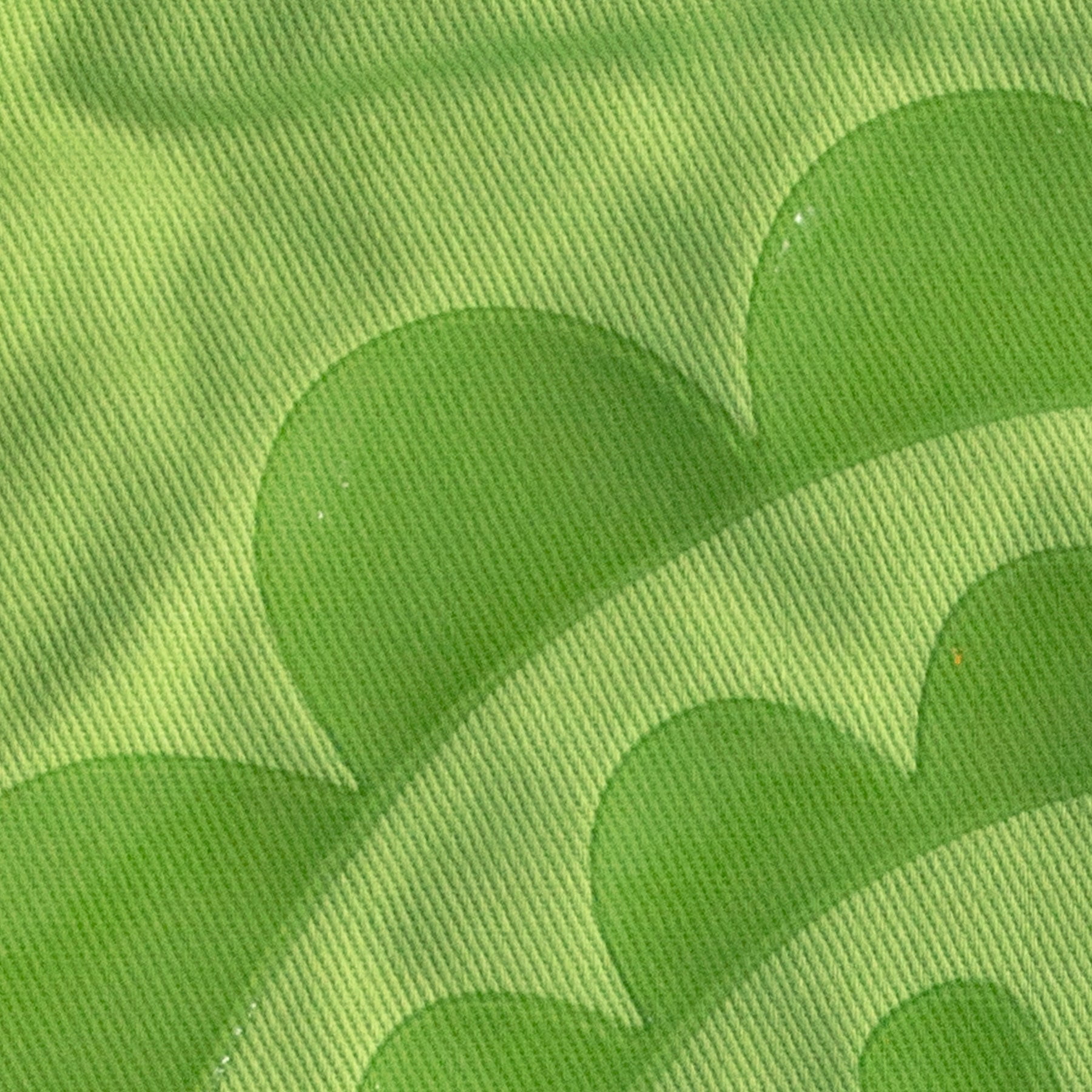 T-fal Medallion Print Silicone and Cotton Twill Oven Mitts, Two Pack, Green
