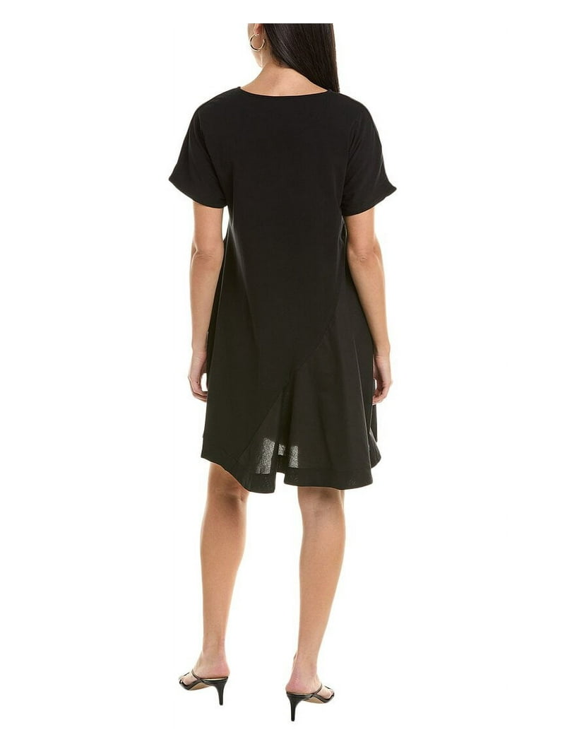 ALPHA STUDIO womens Flare Panel A-Line Dress, 42, Black - Walmart.com ALPHA STUDIO womens Flare Panel A-Line Dress, 42, Black - Walmart.com