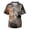 Gray, variant on Halloween Scrubs for Women Tops Magic Ghost Mystic Circle Print V-Nech Scrub Top with Pockets for Work Style,Dark Gray(S)