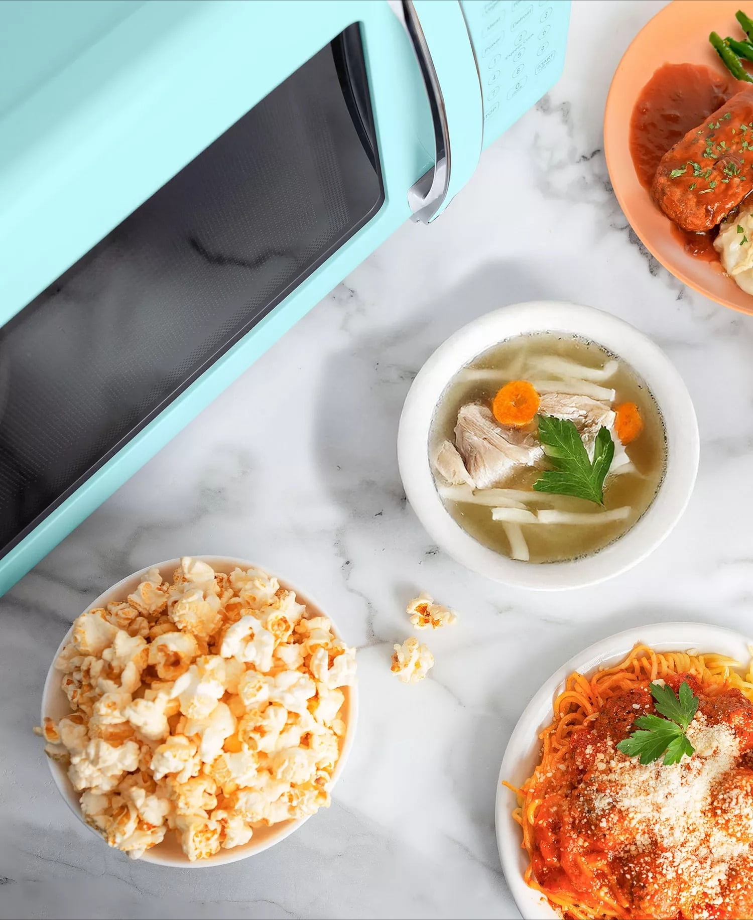 Retro 0.7 Cu. Ft. Microwave Oven