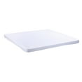 thumbnail image 2 of ZenCart Square Fitted Table Cover 33.8 x 33.8 Inch Stretchable Tablecloth Elastic Cocktail Topper Tablecloth, 2 of 8