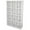 Bright White, variant on Poplar Storage Bookcase with 12 Fixed Openings, Light Blue