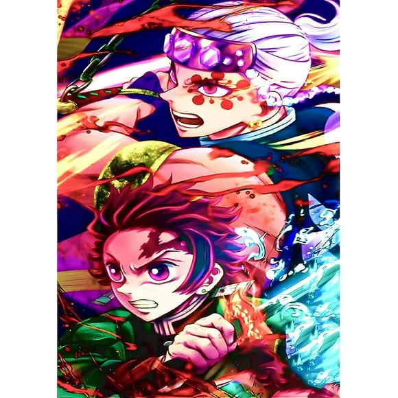30x40cm-5D Anime Characters Cartoon Diamond Painting Kits, Digital Drawing Kits, Diamond Art Accessories, DIY Arts Craft Supply for Adults, Beginners,