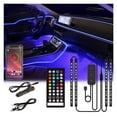 thumbnail image 2 of Led Car Atmosphere Light Bar Bluetooth USB Colorful RGB Car Light With Music ,Multi-Color Change, 2 of 5