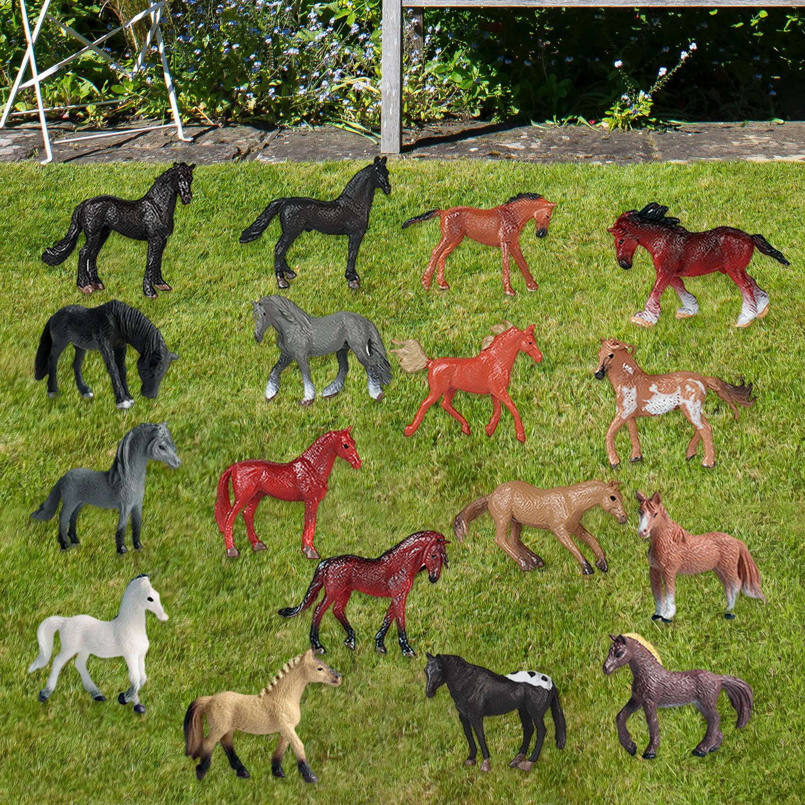 FRUSE Juguete Granja 23 Piezas - Figuras Animales Realistas, Tractor, Vallas Y Heno, Para Niños 3 A 6 Años