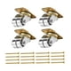 thumbnail image 4 of 4 ruedas de metal para piano vertical, fáciles de instalar con tornillos, para silla o sofá. Plata, 4 of 9