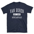 thumbnail image 1 of Van Buren Arkansas Classic Established Men's Cotton T-Shirt, 1 of 1