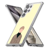 TalkingCase Slim Fit Phone Case Compatible for Samsung Galaxy S24 Ultra(Not S24, S24  Plus), KPOP Bulletproof 5 Print, Lightweight,Flexible, USA Print