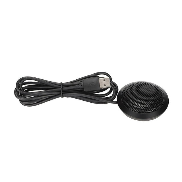 USB Conference Microphone Noise Cancelling 360° Omnidirectional Portable Microphone for Desktop PC Gaming Podcasts