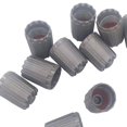 thumbnail image 2 of Dalazy 10pcs Auto Car Tire Wheel Grey Long Plastic Air Valve Stem Caps Cover Replacement for Infiniti TPMS25306, 2 of 5