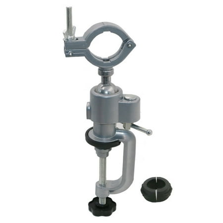 

Randolph Aluminum Table Bench Top Vise Vice Universal Swivel Clamp-On 360 Degree Rotating