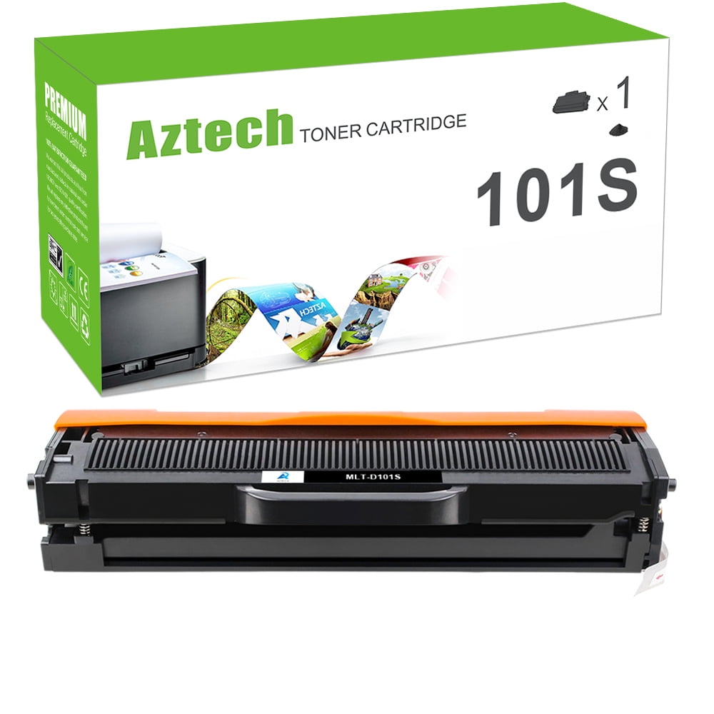 AAZTECH 1-Pack Compatible Toner Cartridge for Samsung MLT-D101S 101S Printer Ink (Black)