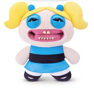 Fuggler Powerpuff Girls 9-Inch Plush Toy (Set of 4) by ZURU – Funny Ugly Monster Stuffed Animal with Human-Like Teeth, Collectible Plush for Kids, Tweens, Teens, Adults & Cartoon Fans
