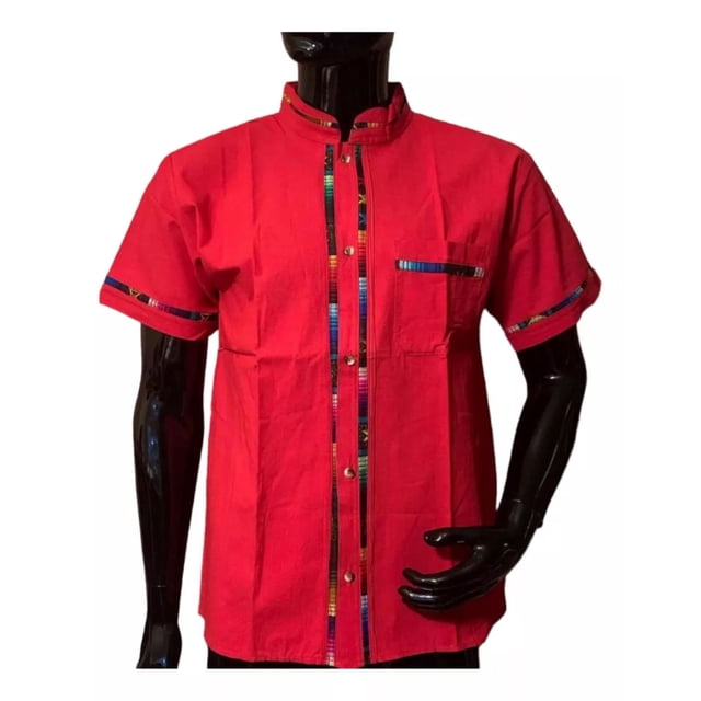 Guayabera Coralillo Manga Corta.