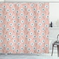 thumbnail image 1 of Ambesonne Flowers Shower Curtain, Chamomile Floral Motifs, 69"Wx70"L, Blush Purpleblue, 1 of 3