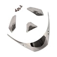 thumbnail image 4 of Alerón Trasero DYNWAVEMX Adorno de Repuesto para Casco Plata Spoiler de cascos, 4 of 8