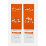 Essa Skincare Vita Clarify Facial Cleanser For All Skin Types 4 oz. (2 Pack)