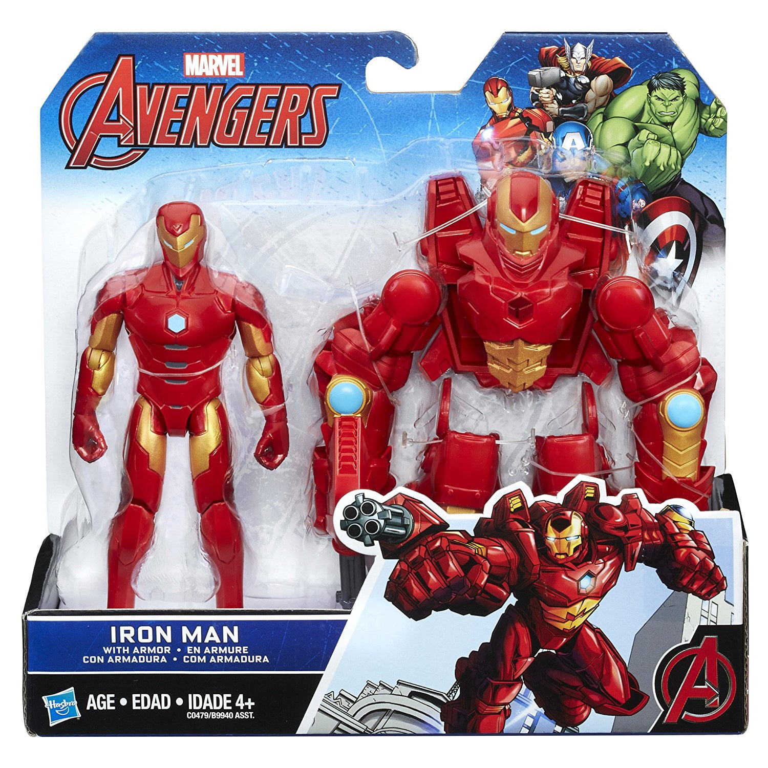 6 inch iron man action figure