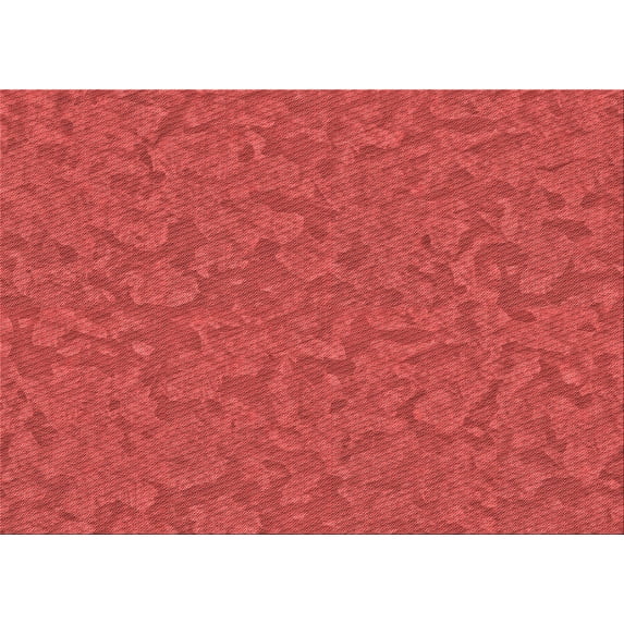 Ahgly Company Machine Washable Indoor Rectangle Transitional Red Area Rugs, 5' x 7'