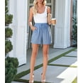 thumbnail image 4 of Women'S Solid Color Lace Trim Drawstring Shorts XXL, 4 of 6