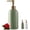 Green, variant on Refillable Soap Dispenser for Kitchen Sink,Small Gold Ceramic Lotion Pump Bottle for Bathroom Countertop Sink, Round Hand Soap Dispenser Bottle with Golden Stripe for Laundry Shower Liquid (Green)