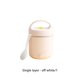 thumbnail image 2 of Fiambrera Bewildely de Color Sólido Beige Blanco 1 Capa Portátil Lavable Sellada Antideslizante Reutilizable a Prueba de Golpes Termo Aislado Contenedor al Vacío HA083504-01, 2 of 6