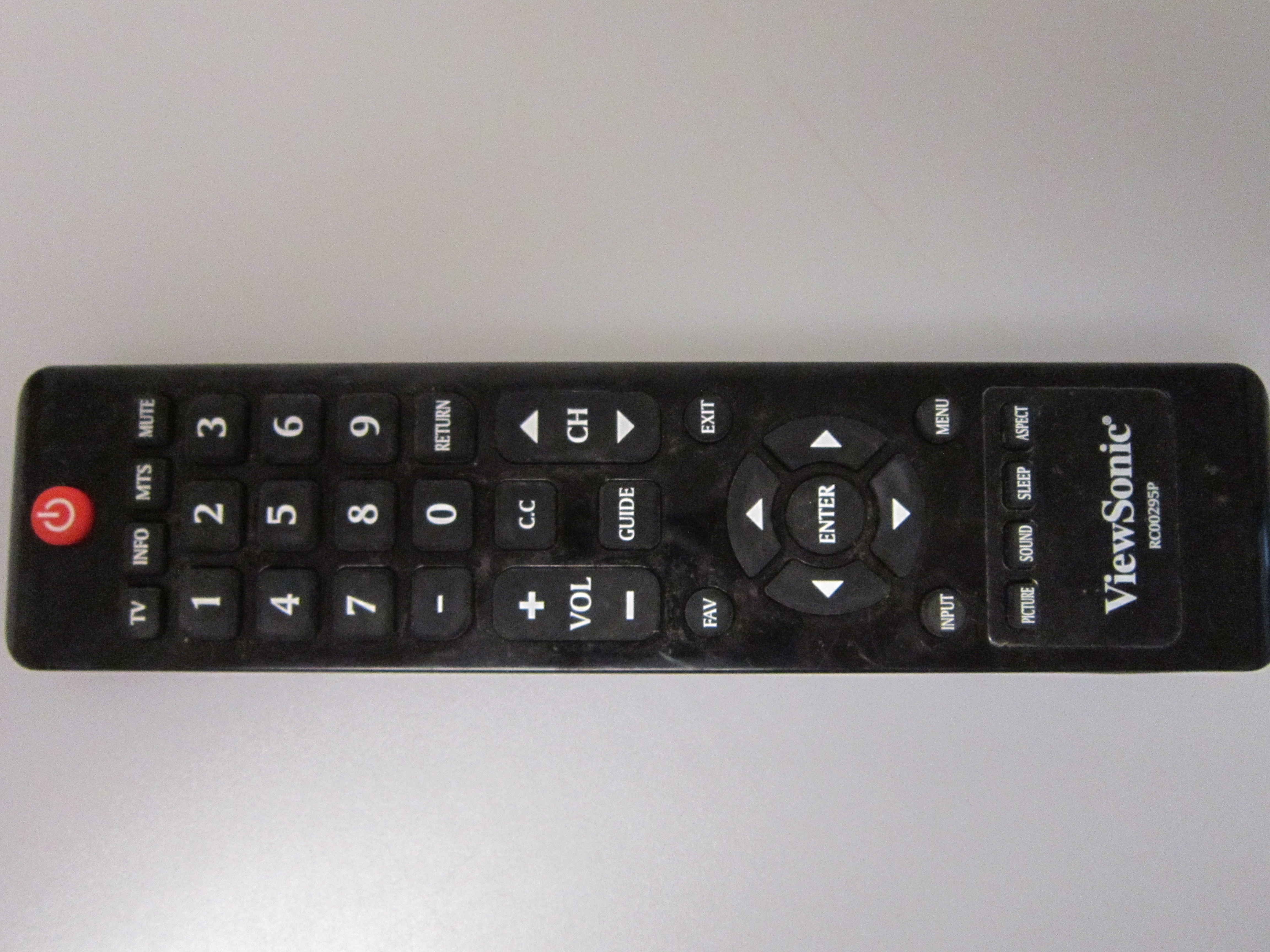 ViewSonic Remote RC00295P