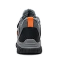 thumbnail image 4 of Otqutp Children Sneakers Children's Winter Shoes Outdoor Winter Warm Lined Non Slip Lightweight Winter Boots Running Shoes Boys Girls Hiking Boots(Gray,7-8 Years), 4 of 9