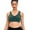 Green, variant on SAYFUT Women's Front Closure Sport Bra Removable Pads Wirefree Racerback Workout Yoga Bras