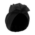 thumbnail image 6 of Neoyler Women's Fashion Wrap Head Cap Soft Stretchy French Retro Turban Suit for Hair Braids Box Braids High Ponytails Buns Hijabs Sleeping Chemo Bad Hair Days, 6 of 7