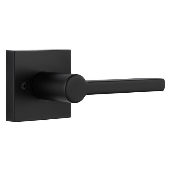 Miseno Mlk5022 Lorton Flat Bar Non-Turning One-Sided Door Lever - Black