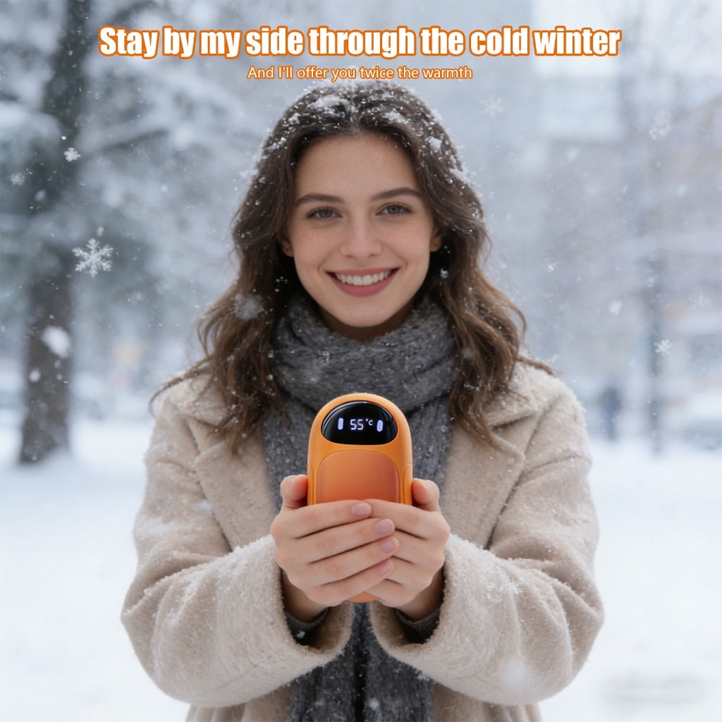 USB Rechargeable Detachable Hand Warmer For Portable Warmth And Fast Heating In Cold Ensuring Comfort