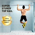 thumbnail image 3 of 56" - 60" W x 76" H Frameless Soft-closing Single Sliding Shower Door, 1/4" (6mm) Tempered Glass with Explosion-proof Coating via Express Delivery, Chrome 24D01-60CHX, 3 of 9